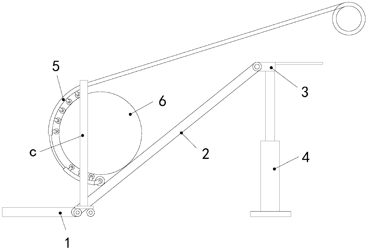 An adjustable cargo transport device