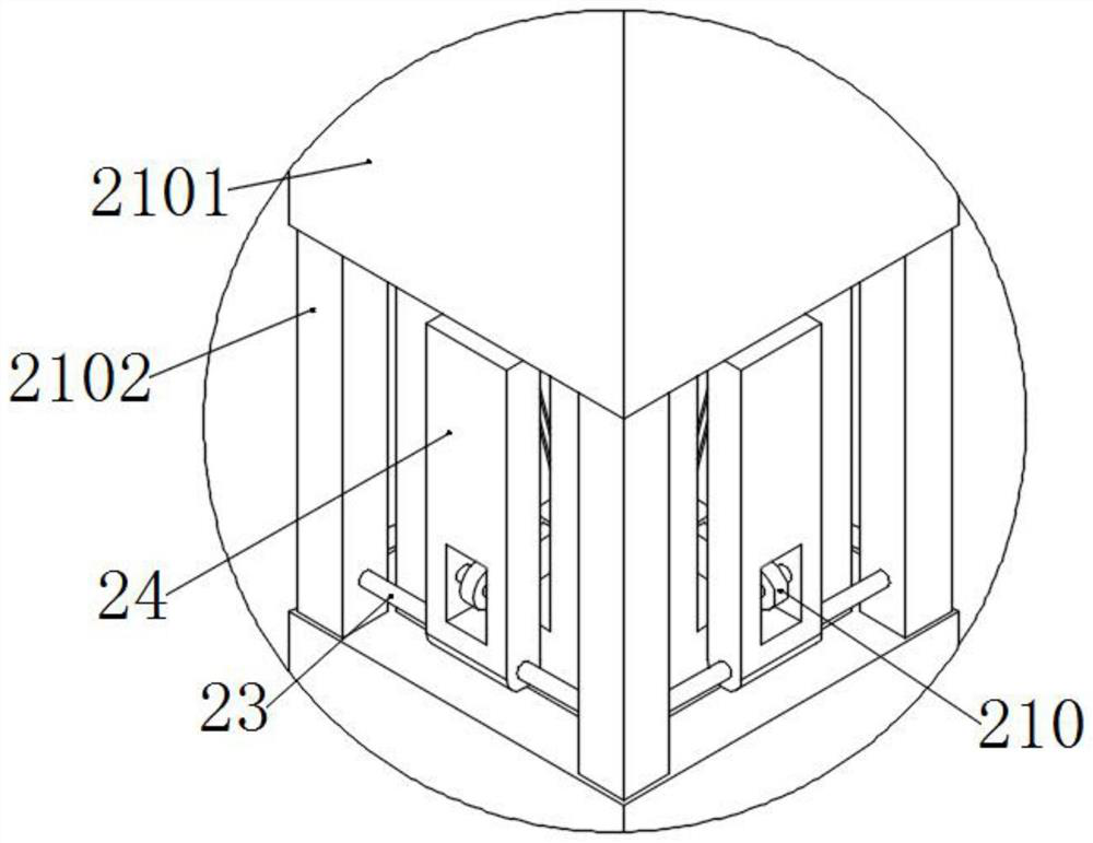 High-safety reinforcing device for geotechnical engineering side slope