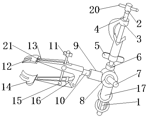 Mechanical clamp device