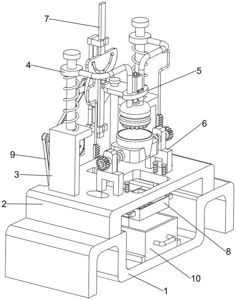 A kind of agglomeration treatment device for the production of modified starch