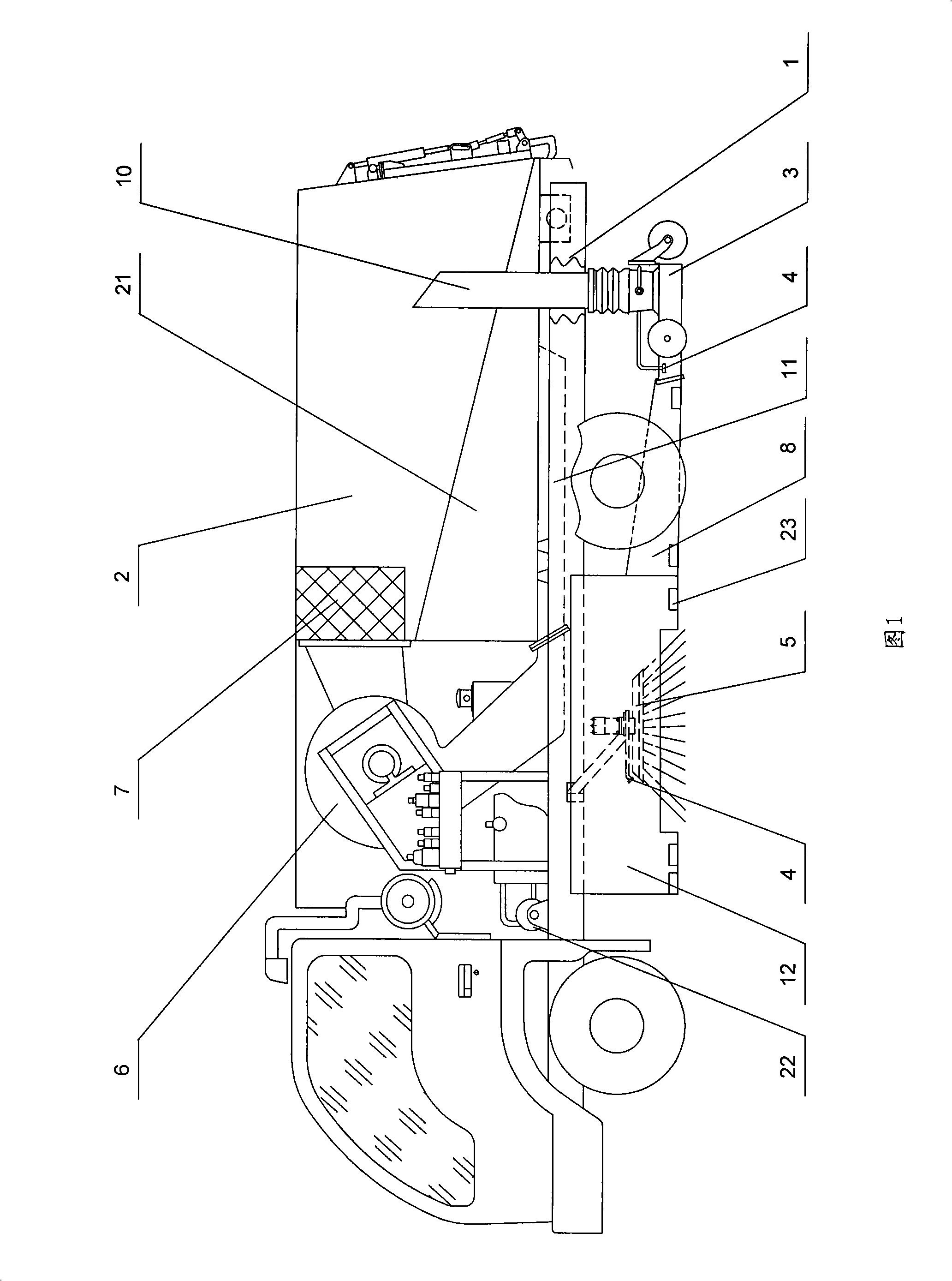 Road sweeper and sweeping method thereof