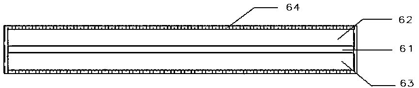 protective device and a protective method for anti-explosion and anti-shock of a T-beam connecting member