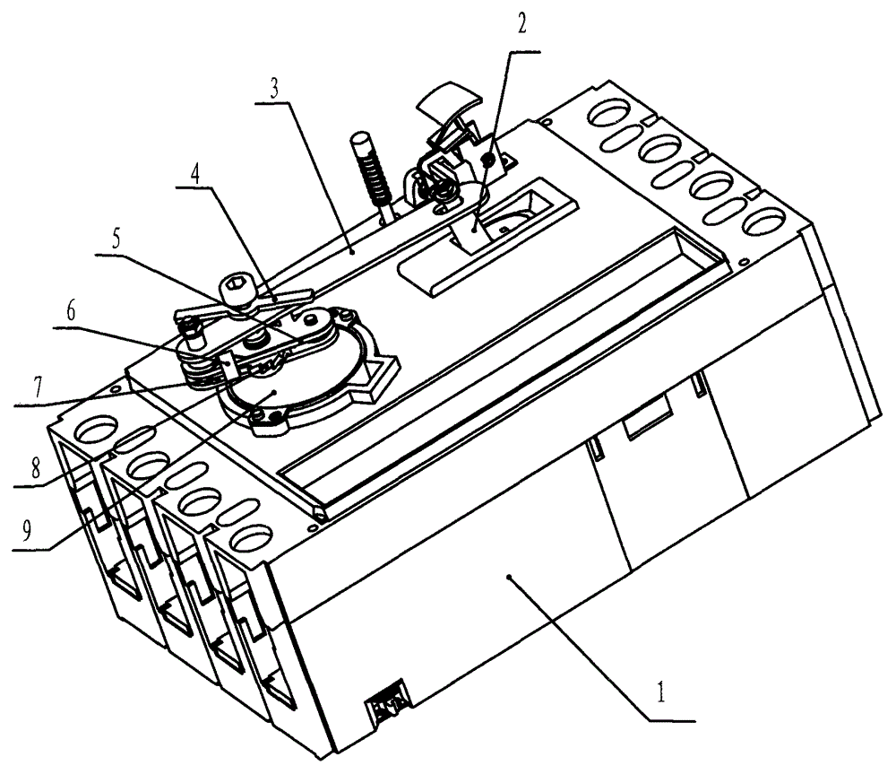 Operating mechanism of electricity leakage reclosure circuit breaker