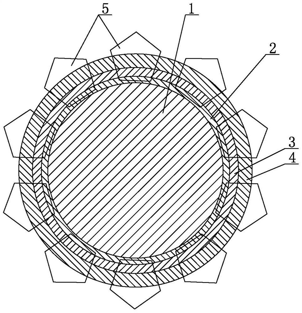 A self-sharpening diamond wire for cutting silicon wafers and its manufacturing method and use method