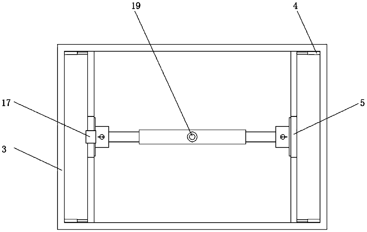 Inner and outer plates forming post-processing device for carbon fiber engine hood