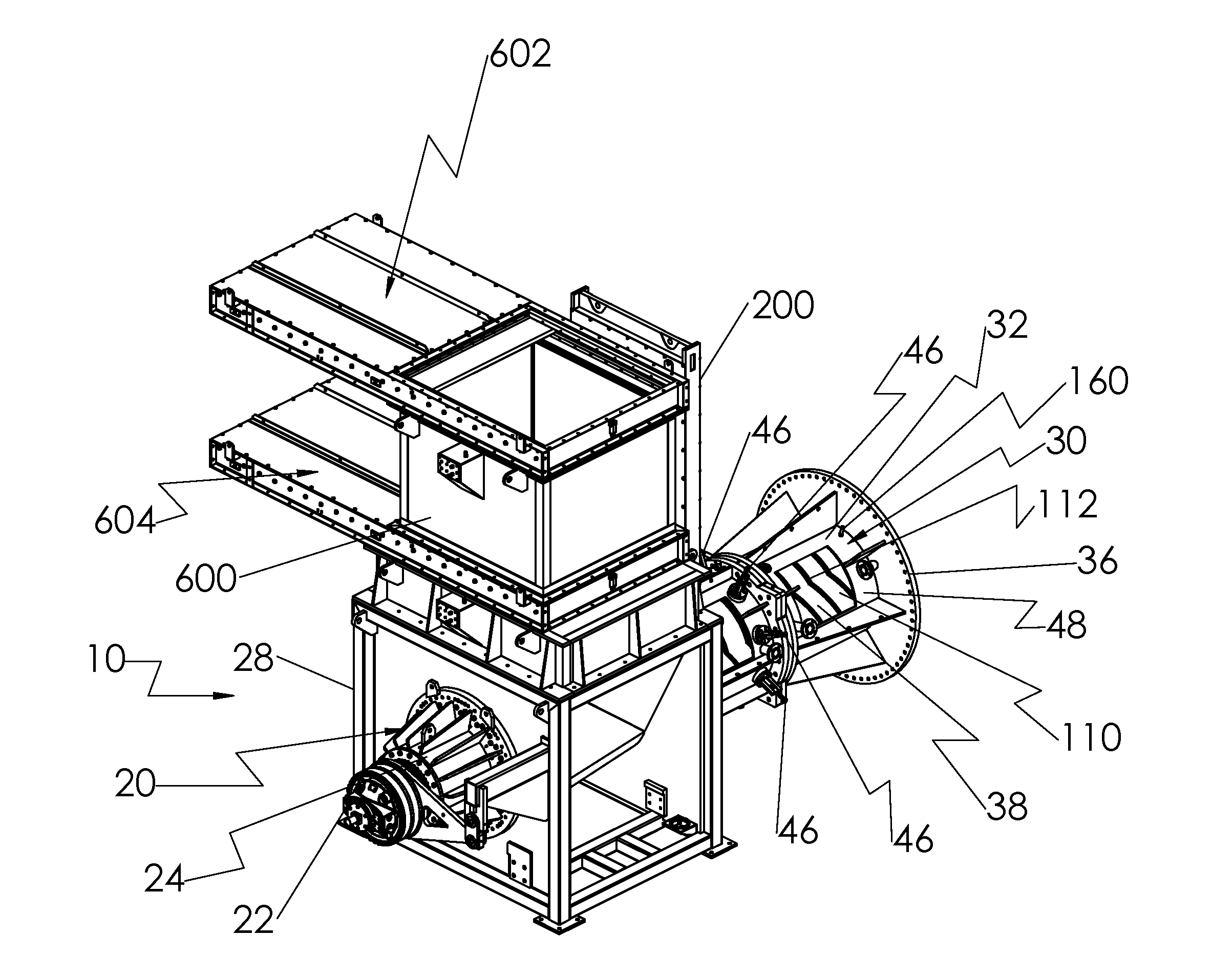 Feed delivery system and method for gasifier