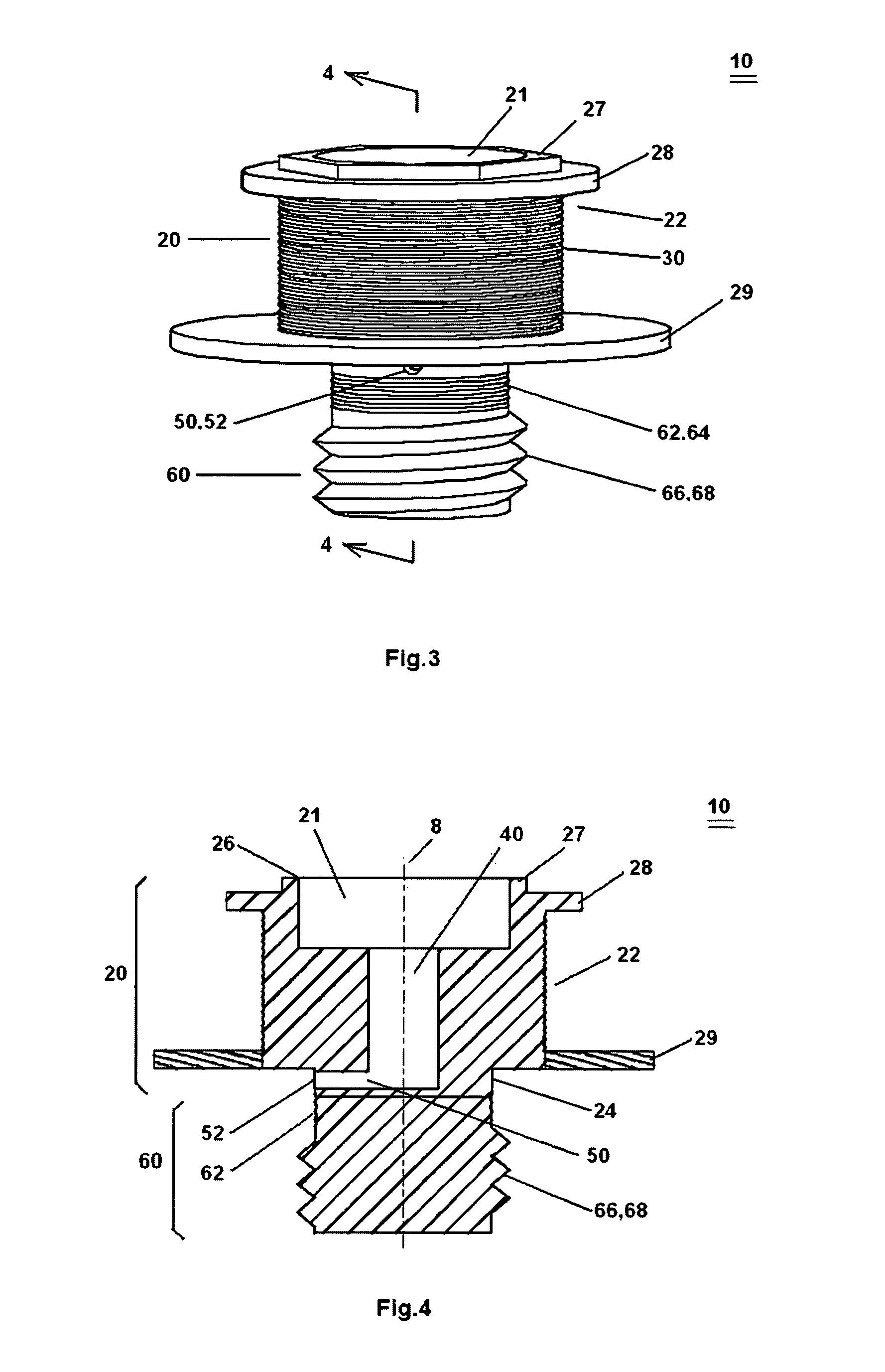 Transcutaneous port having micro-textured surfaces for tissue and bone integration