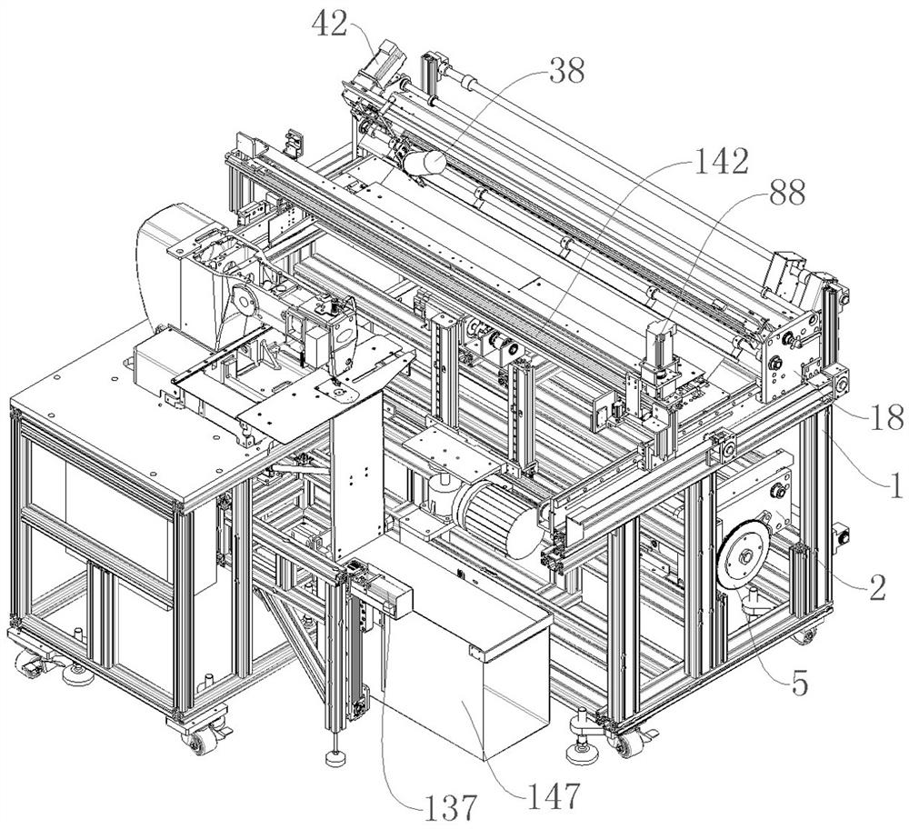 Lower hem sewing machine