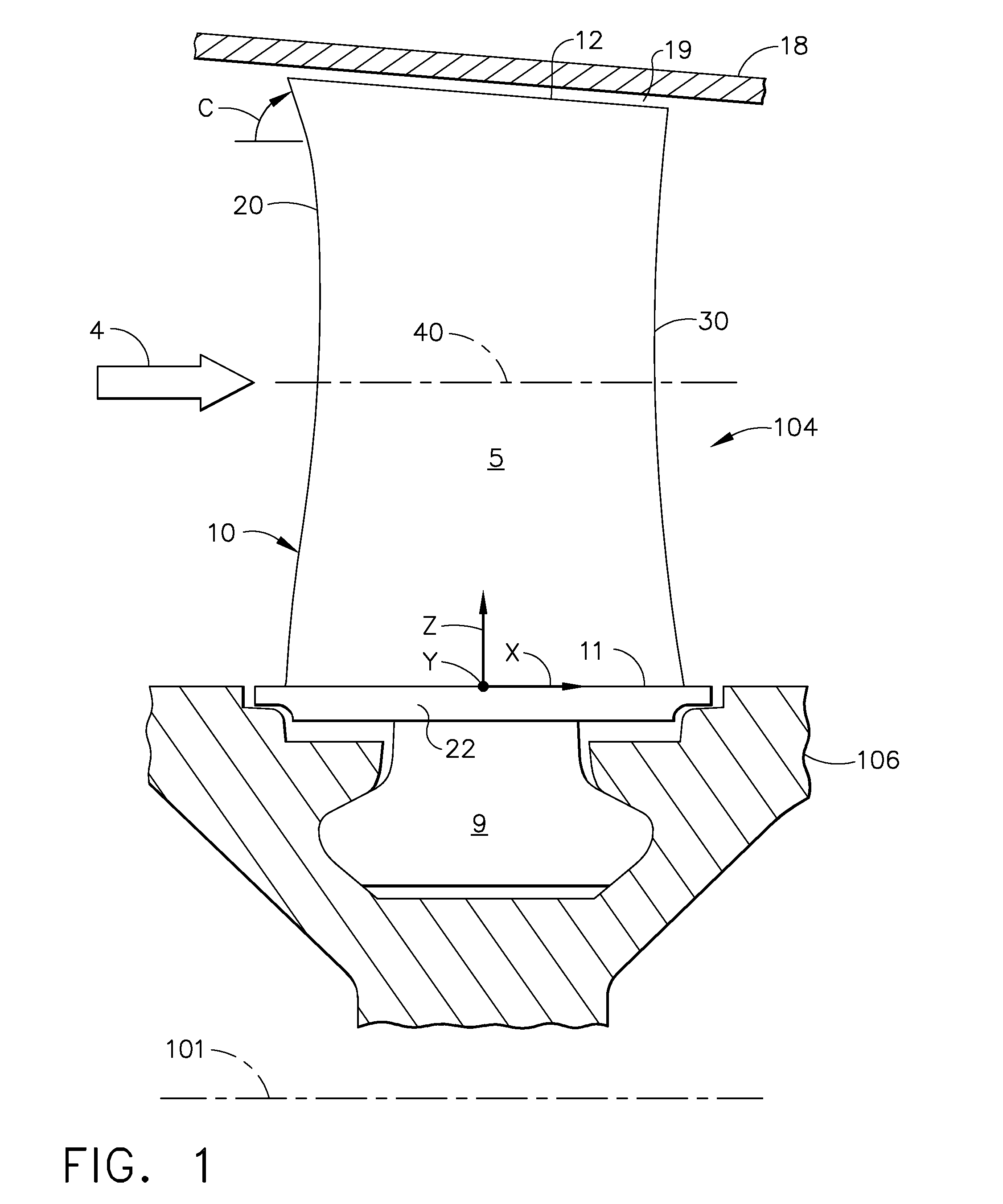 Compressor airfoil with tip dihedral