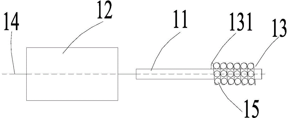 Metal halide lamp electrode and ceramic metal halide lamp