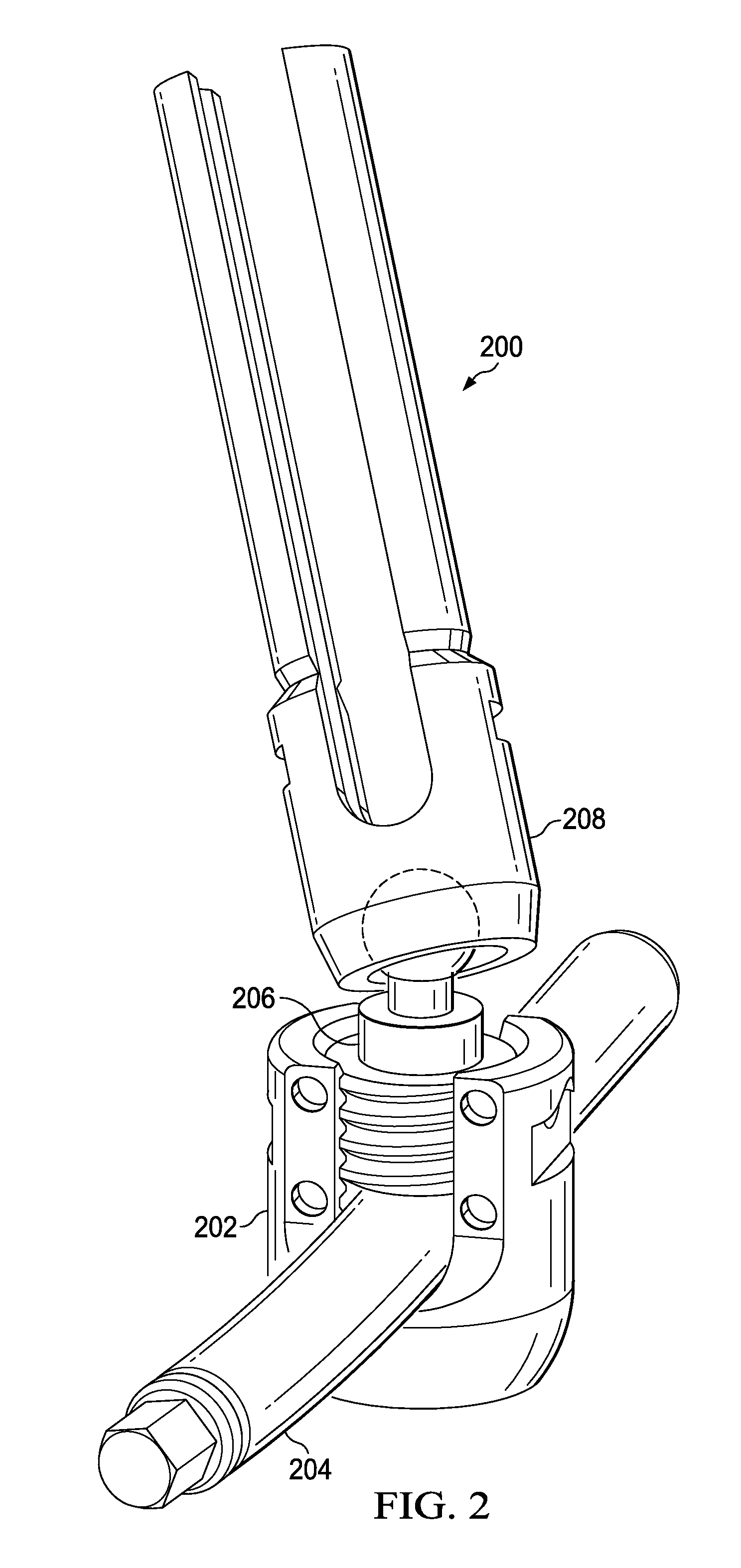 Percutaneous modular head-to-head cross connector