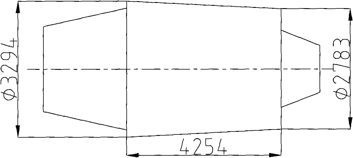 Forging method of tube sheet of nuclear power equipment