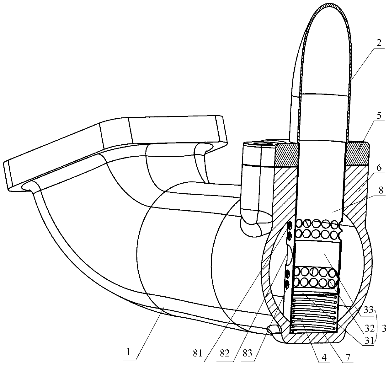 EGR mixer and engine with same