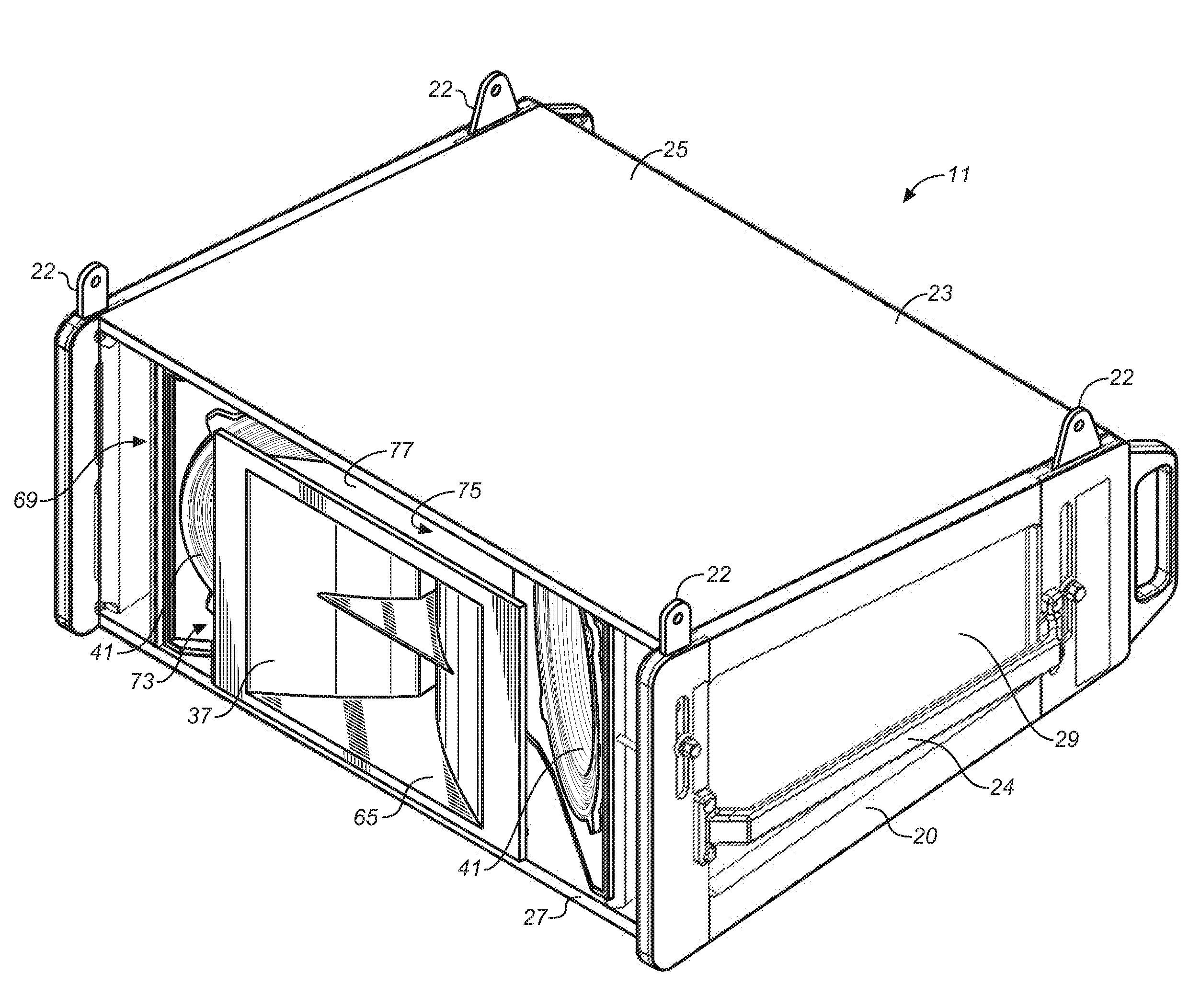 Arrayable loudspeaker with constant wide beamwidth