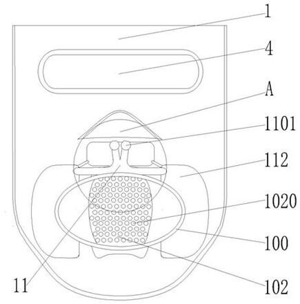 Multifunctional integrated recycling medical mask