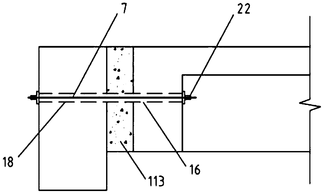 Whole span pre-prefabricated prestressed groove-type rib plate, floor cover structure and assembly method thereof