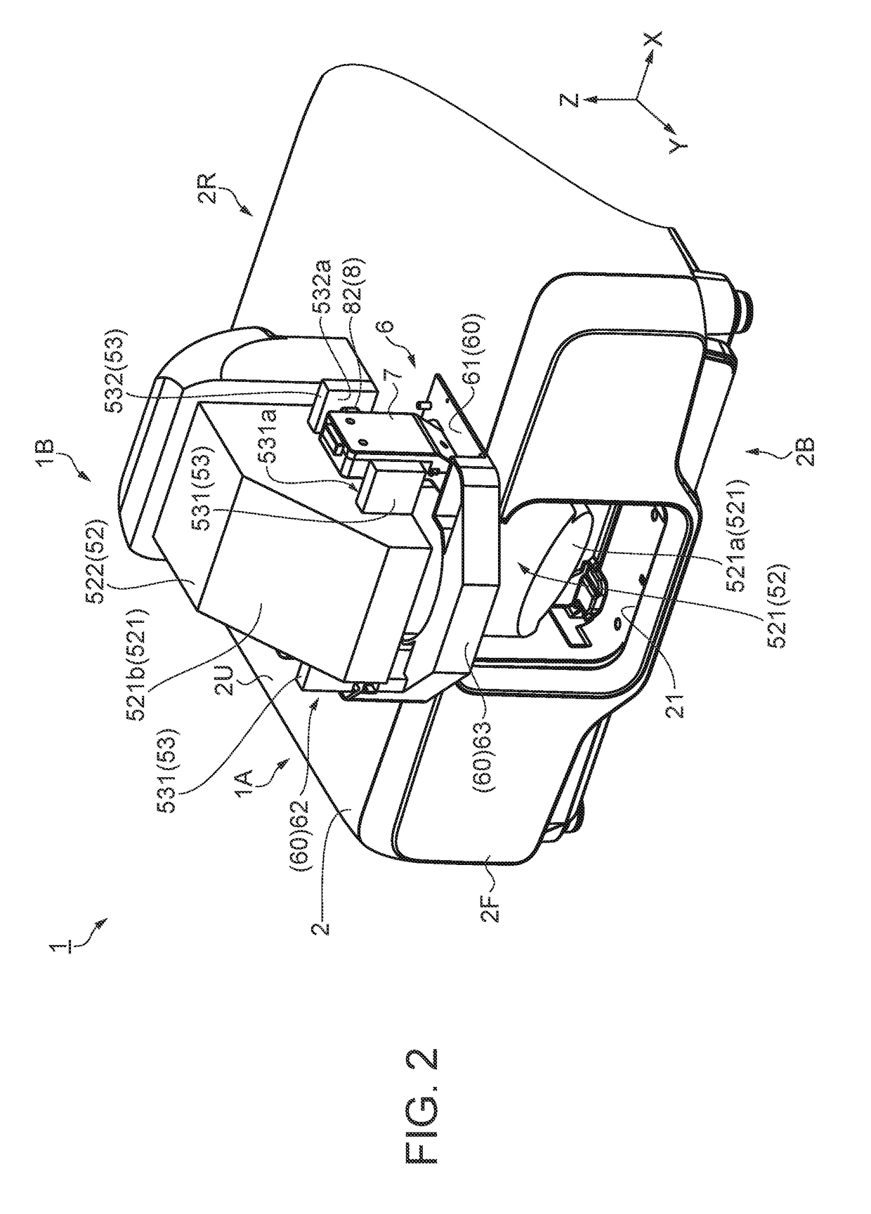 Projection optical apparatus and projector