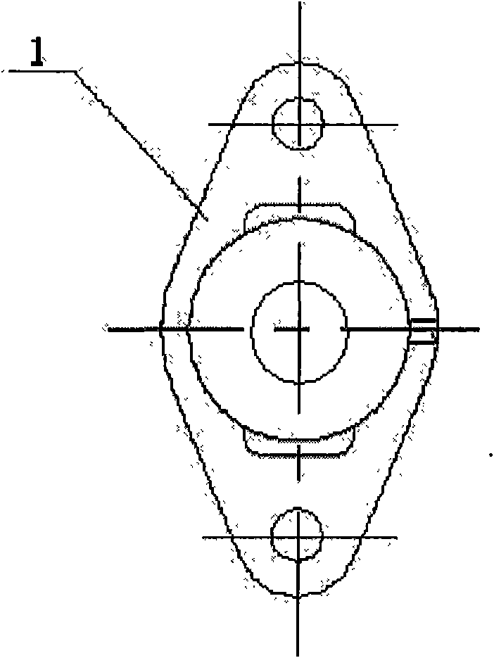 Aligning sliding bearing for efficient air valve of subway