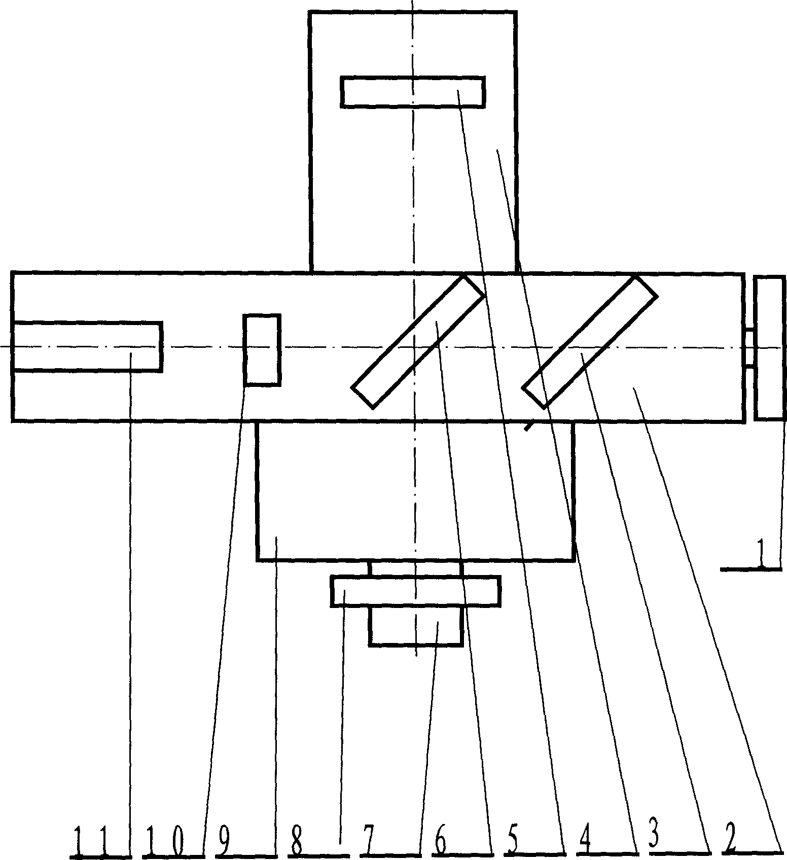 Integral semiconductor laser Michelson interferometer