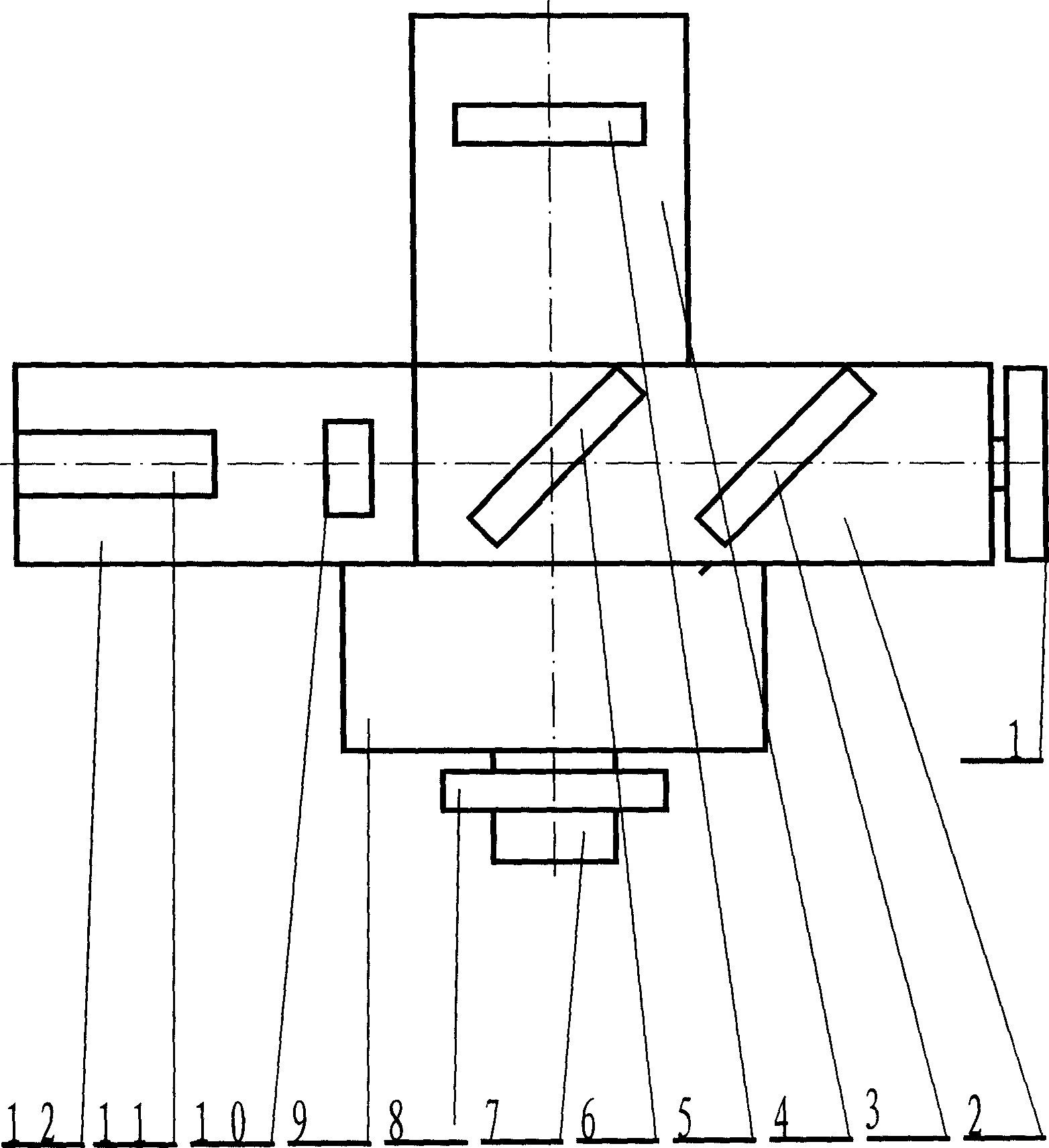 Integral semiconductor laser Michelson interferometer