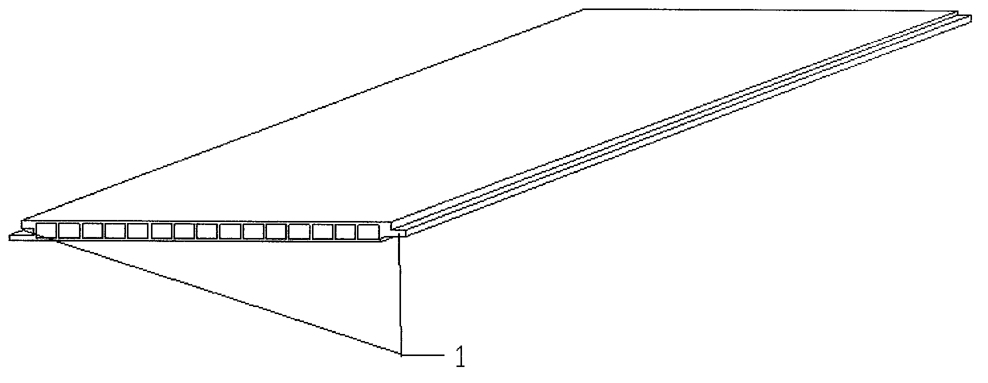 Aluminum-wood-plastic composite integrated decorative plate and preparation method thereof