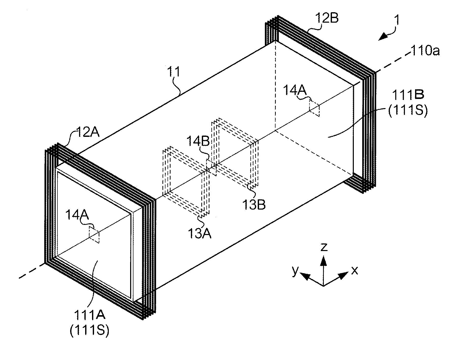 Magnetic shielding device and magnetic shielding method