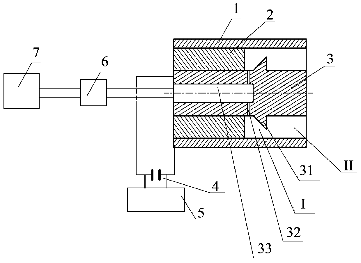 Self-breakdown type pulsed plasma thruster for annular cone-shaped structure anode