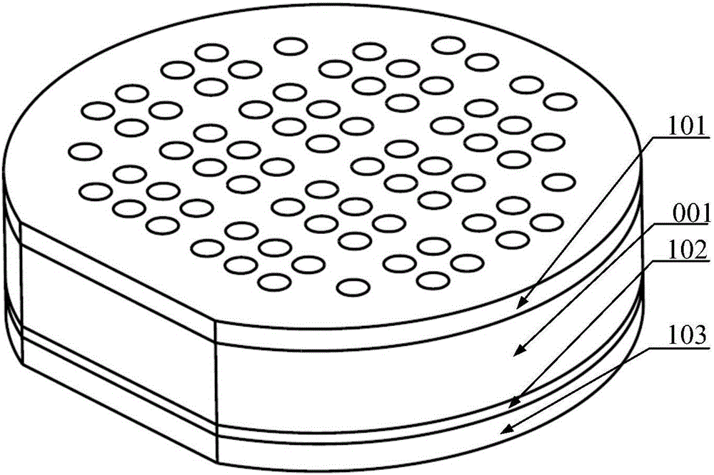 Manufacturing method of silicon-based MEMS micro nano through hole structure