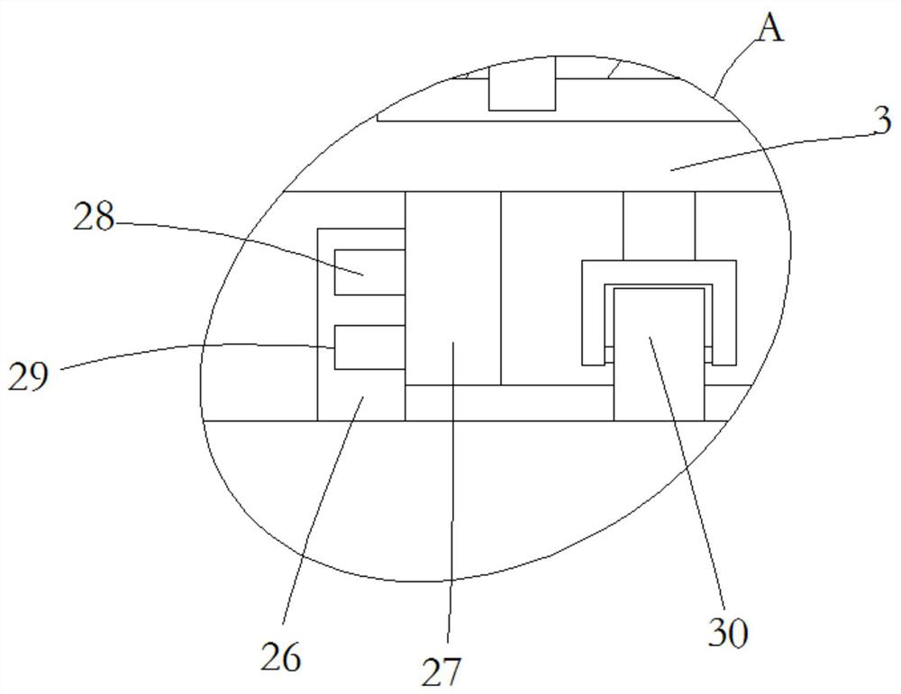 Ceramic tile processing and cutting device with shaping transmission structure