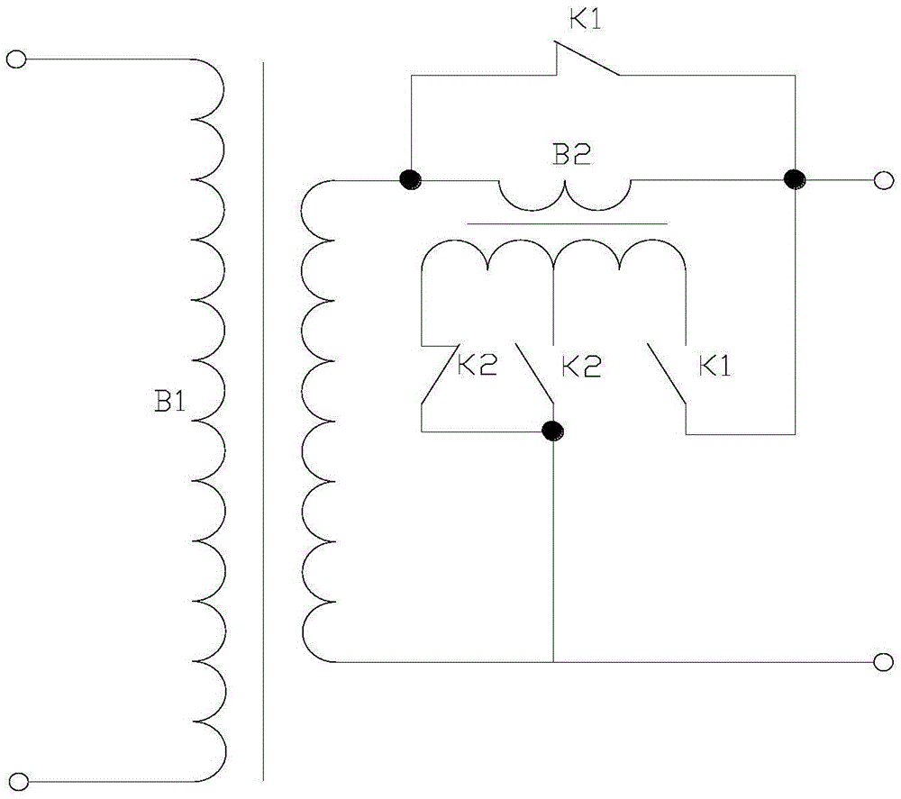 Energy-saving and voltage regulation amorphous alloy distribution transformer and regulation method thereof