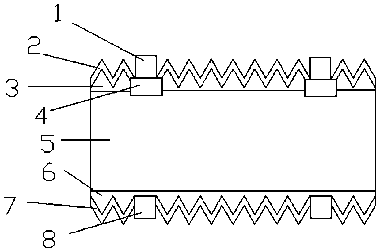 Method for manufacturing N-type selective emitter double-sided battery by spin-coating boron source laser doping