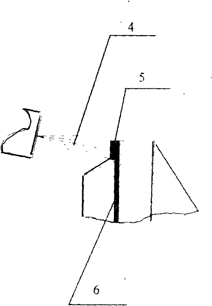 Spraying method of wear-resistant coating of coating scraper and spraying mounting and clamping tool thereof