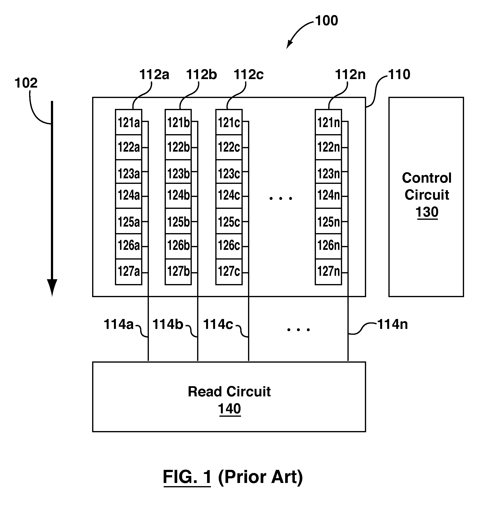 CMOS TDI image sensor with rolling shutter pixels