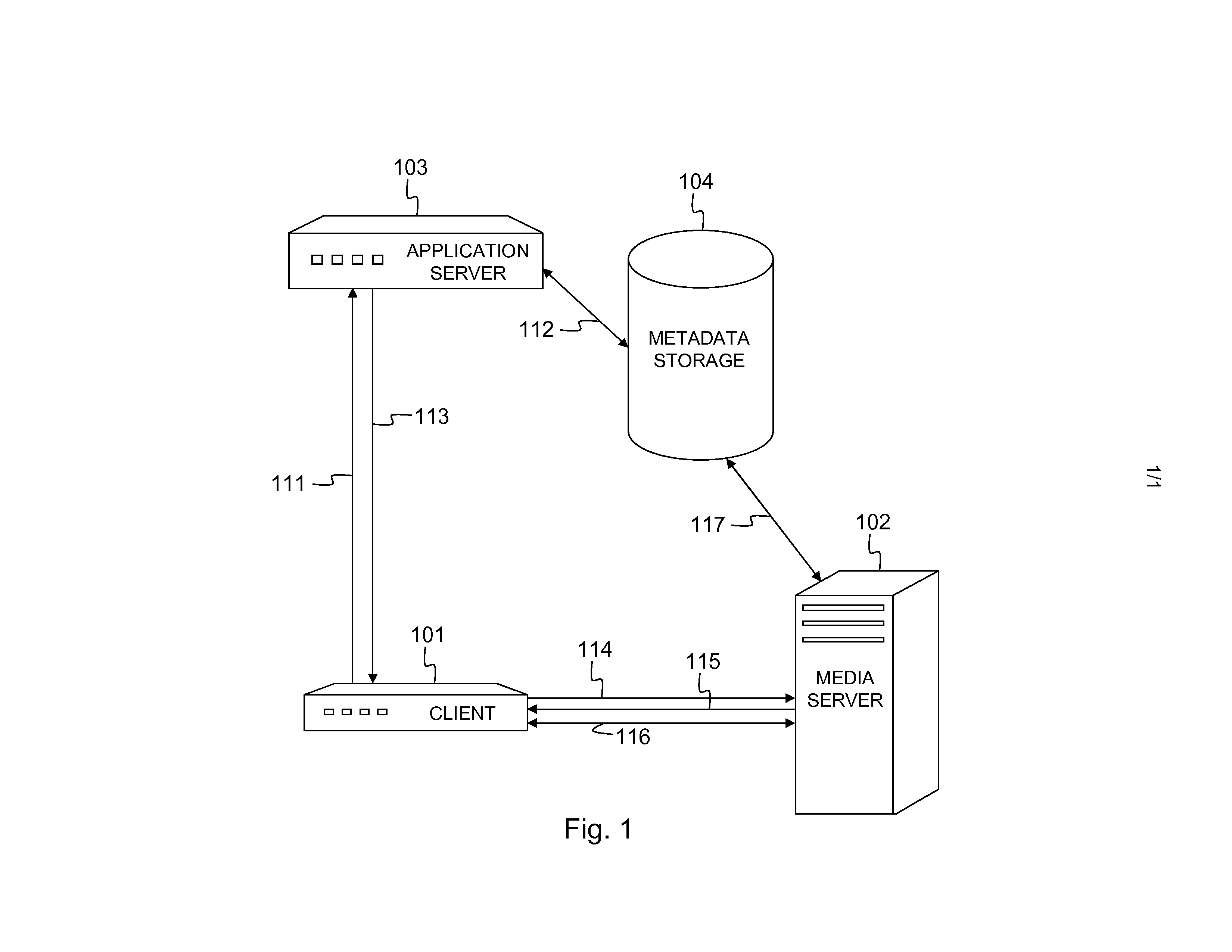 Method to request delivery of a media asset, media server, application server and client device