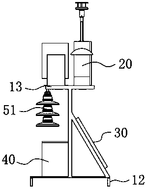 A mobile pollution source characteristic data monitoring device