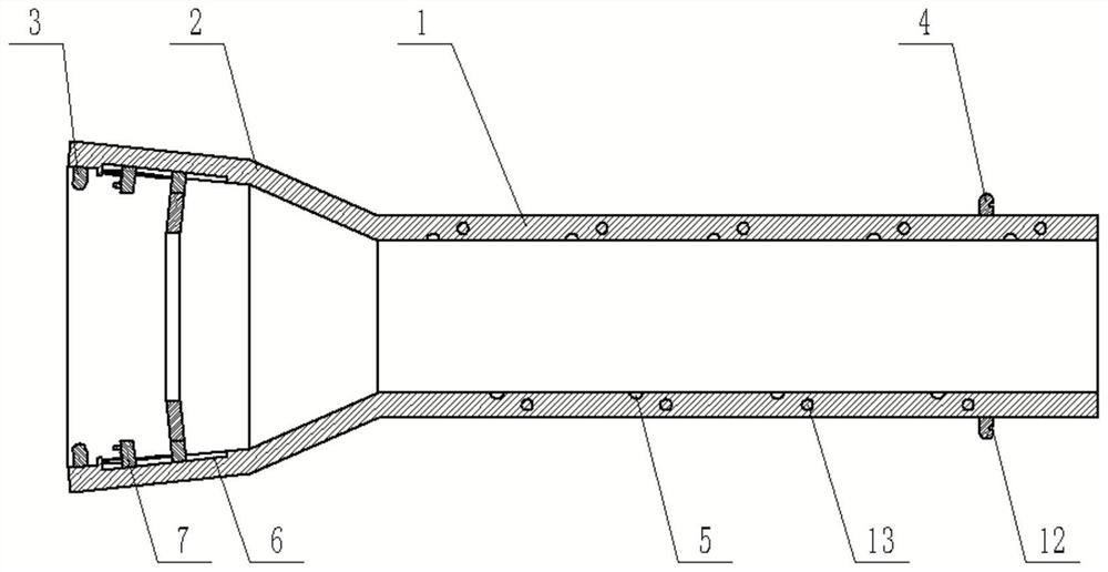 Interventional coating stent capable of preventing massive bleeding