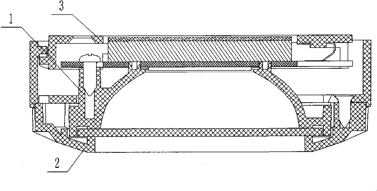 LED circular light source module easy to dismount and replace