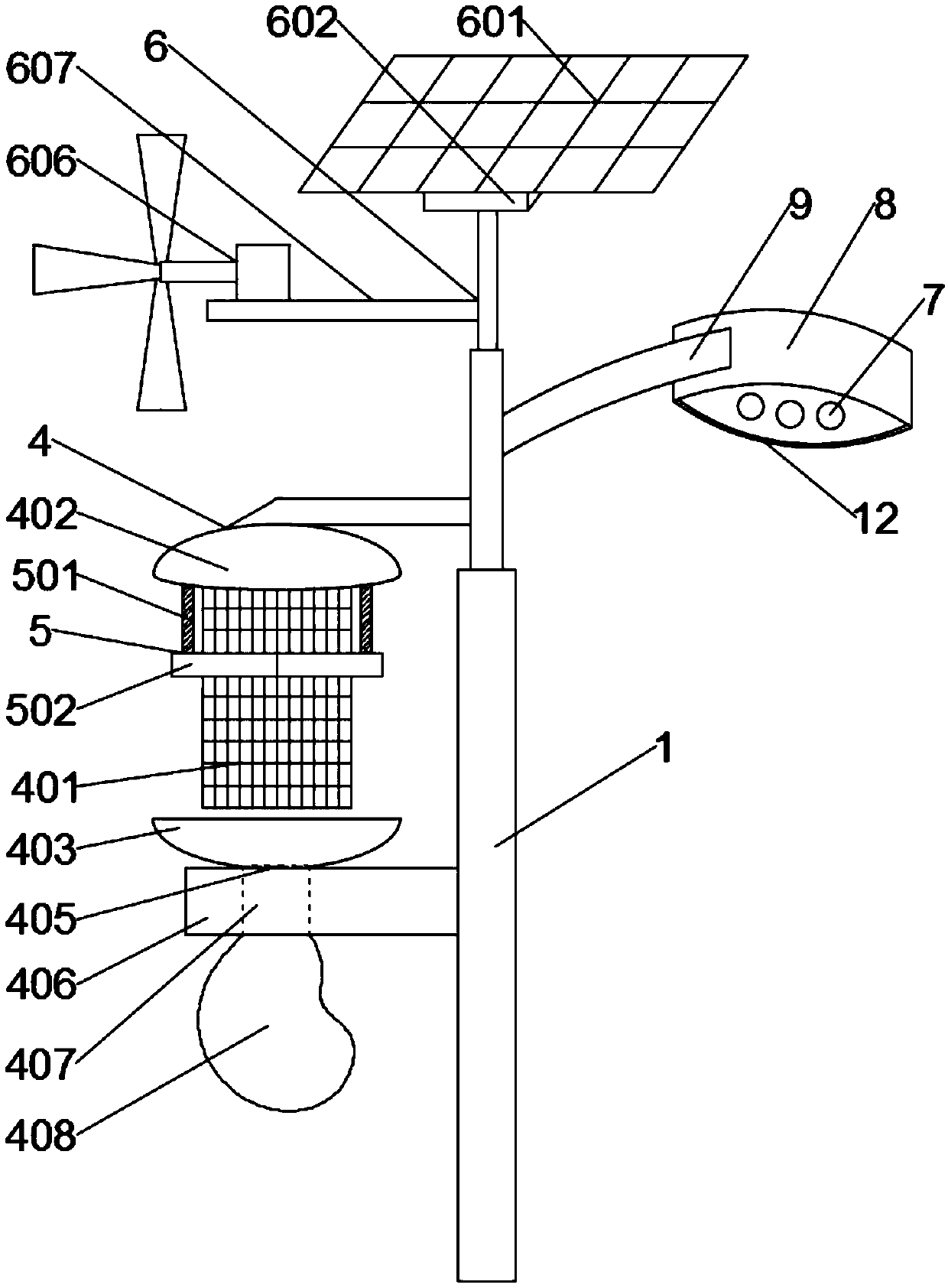 Multifunctional insecticidal lamp