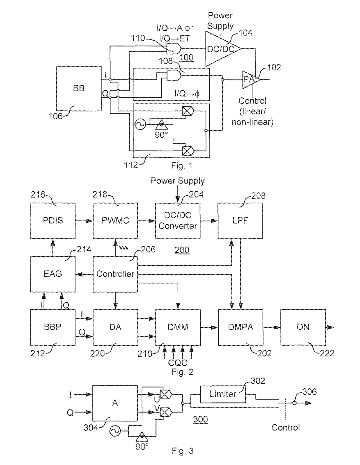 Selective power amplifier