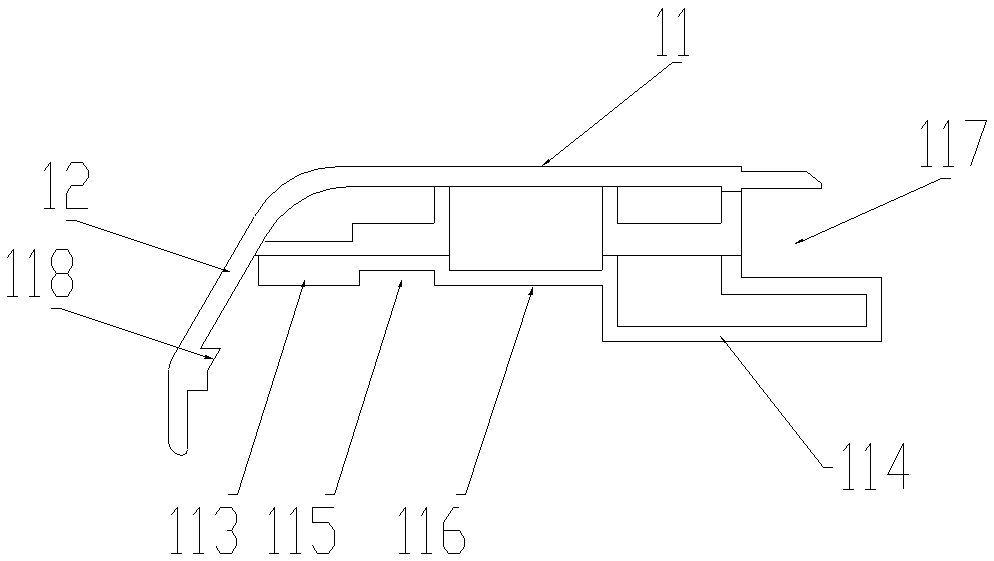 Column for cabinet door frame and cabinet door frame using the column