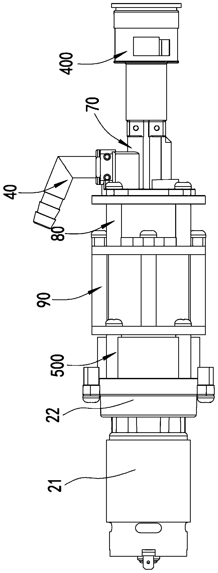 High-pressure washing machine and high-pressure washing system