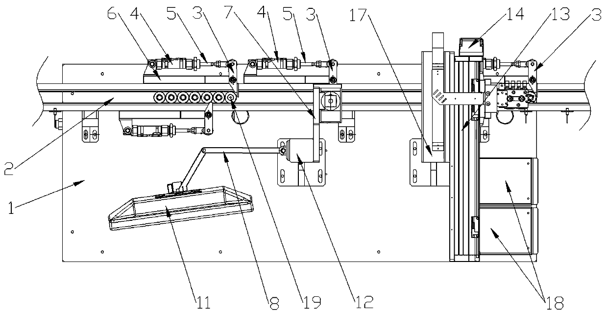 Lithium battery visual detection device