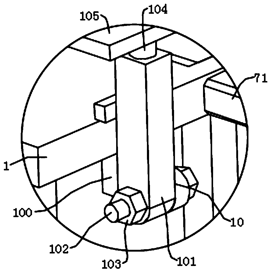 Postoperative nursing device for surgical operation