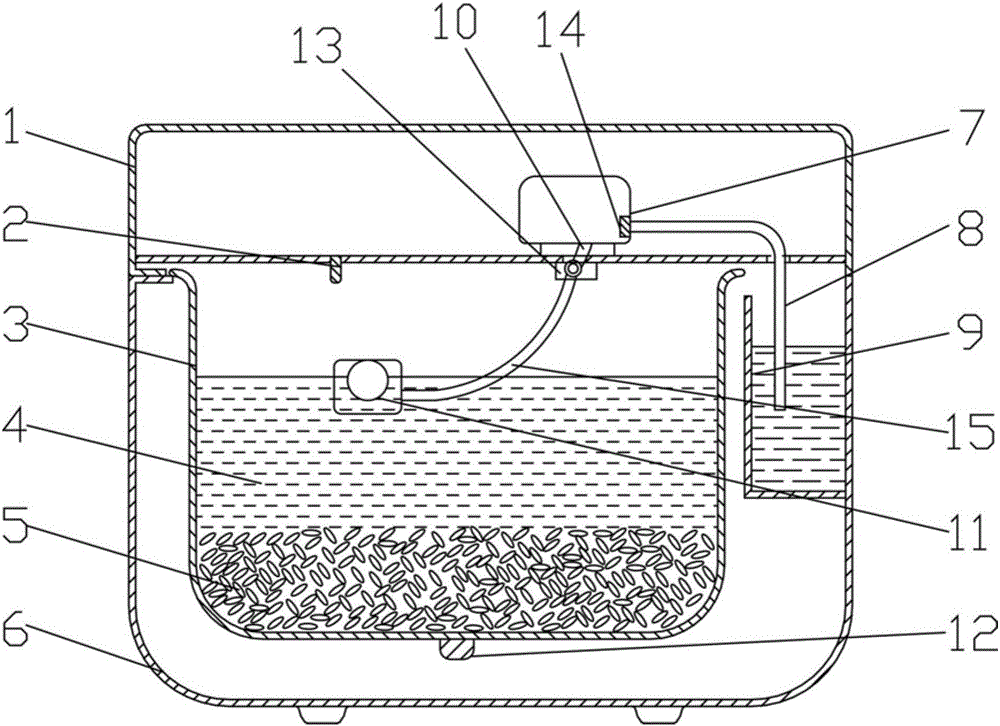 Intelligent electric rice cooker and rice cooking method thereof