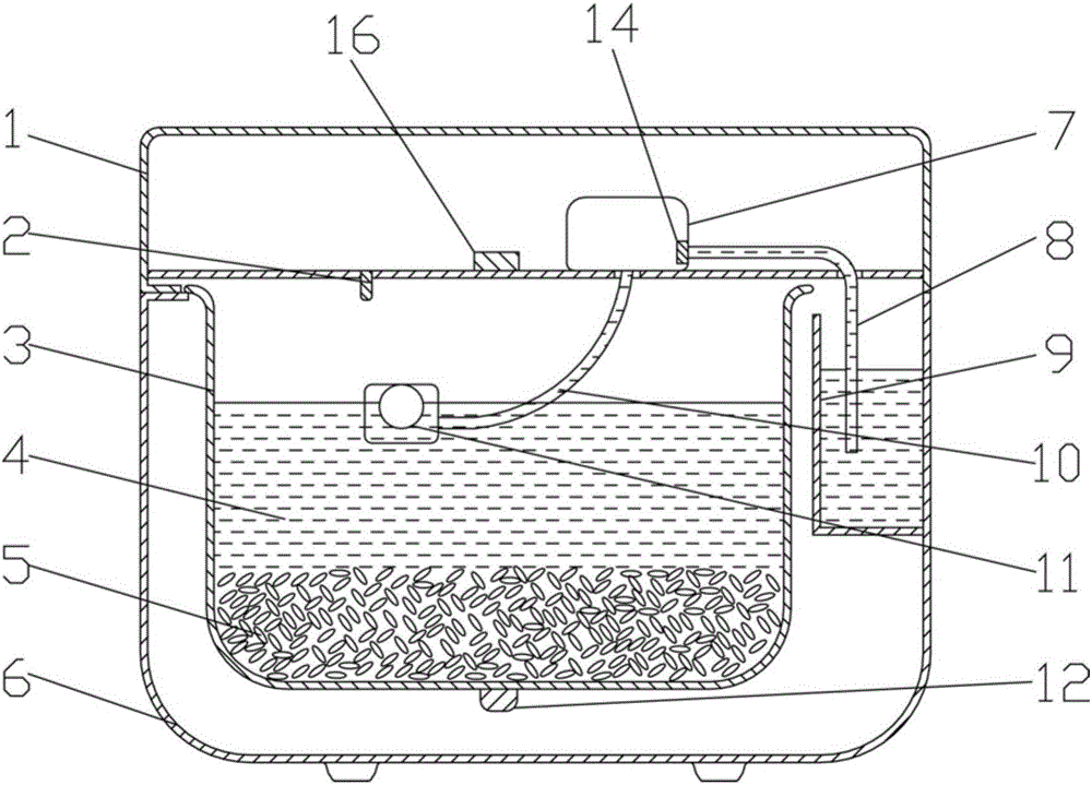 Intelligent electric rice cooker and rice cooking method thereof