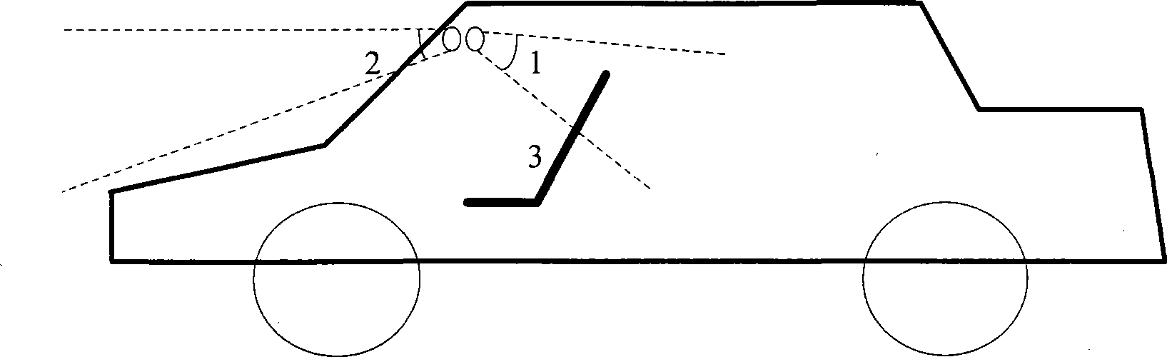 Two-stage image abnormal movement detection method used for automobile anti-theft