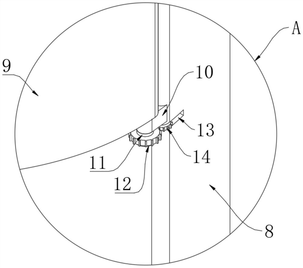 Dust removal spraying device for green building construction