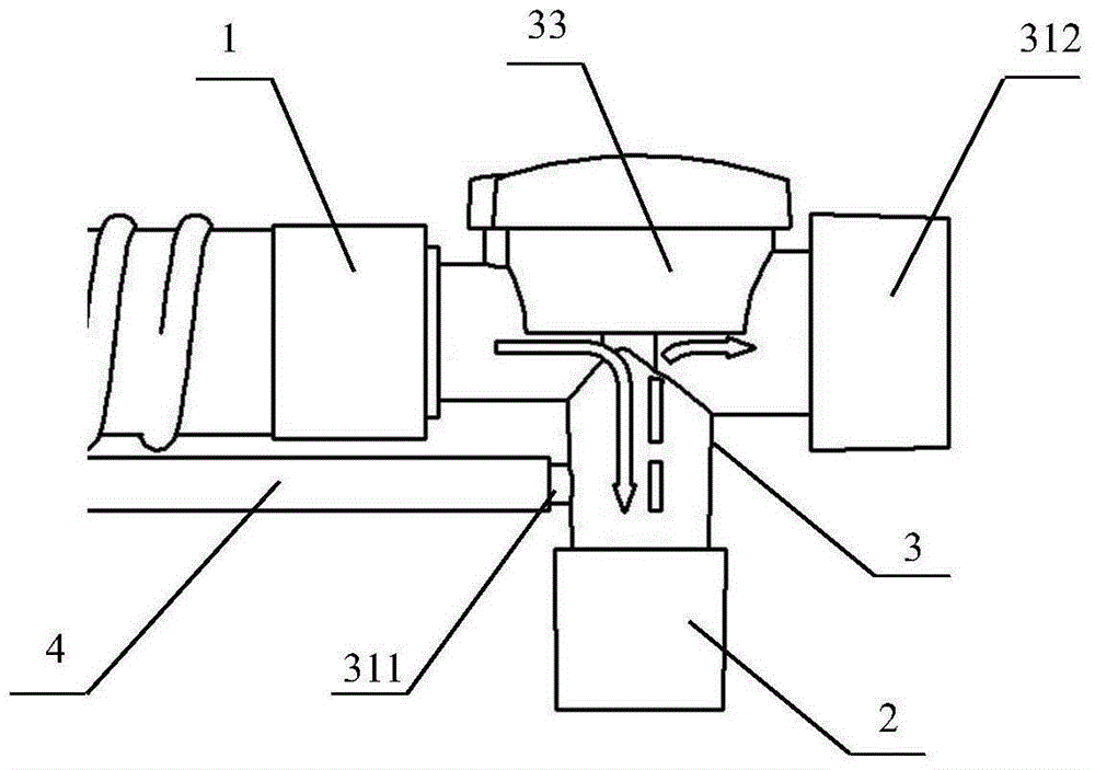 Breather valve used for breathing machines