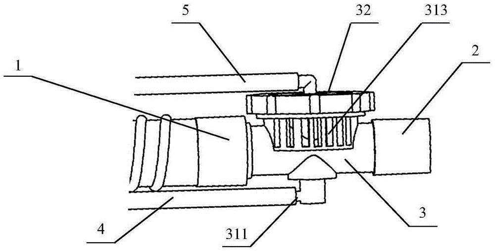 Breather valve used for breathing machines