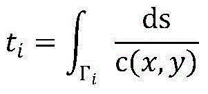 Non-iterative ultrasonic CT temperature reconstruction method